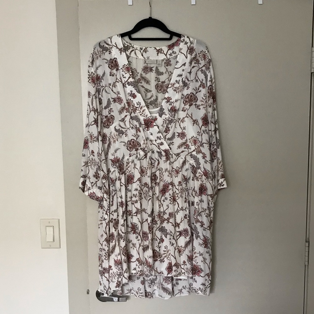Hinge Floral Babydoll Dress